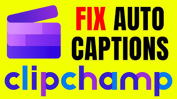 Clipchamp Auto Captions Not Working (EASY FIX)