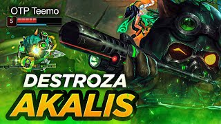 Así DESTRUIMOS al TEEMO DESTROZA-AKALIS (OTP +1M Maestría)