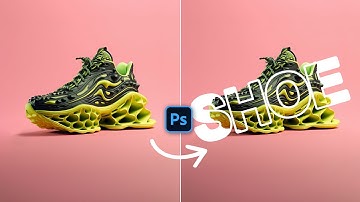 Easy Way Create Transparent Text Effect in Photoshop | Photoshop Beginner Tutorial