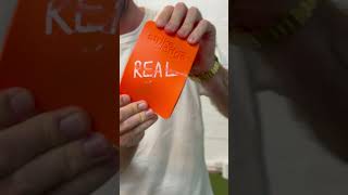 Real v Fake Strike Wedge - Which one breaks?