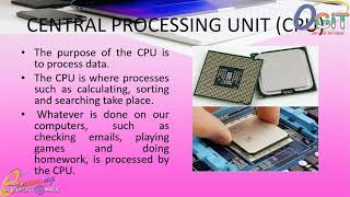CENTRAL PROCESSING UNIT  --|| COMPUTER SCIENCE