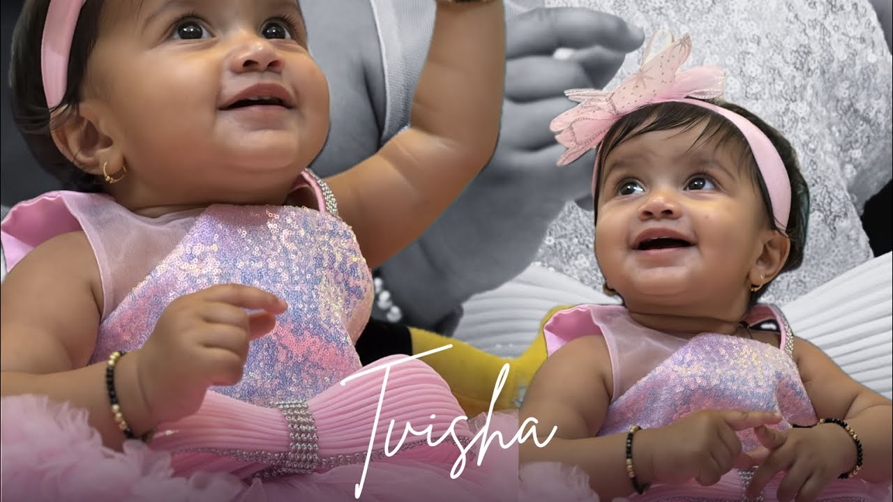 Tvisha’s First Birthday | 15/02/2k26 | Cinematography by @tejaclicks7145 |