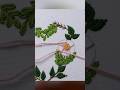 Hand Embroidery For Beginners |Beautiful Heart Shaped Flower Design #embroidery #trending #shorts