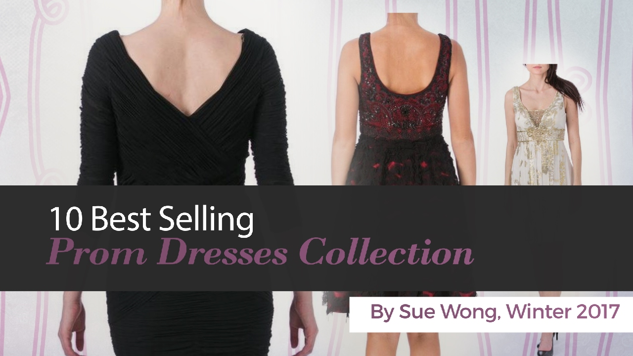 10 Best Selling Prom Dresses Collection By Sue Wong, Winter 2017