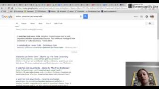 Proverbs, Adages, Idioms, and Allusions with Google screenshot 3