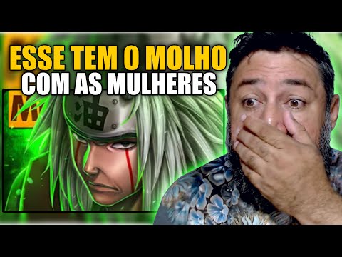 Tipo Jiraiya 2 😏 (Naruto) | Prod. Sidney Scaccio | MHRAP | REACT