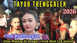 🔴CEK SOUND TAYUB TRENGGALEK ORA RUMONGSO JELAS MANTAP DI DENGAR 