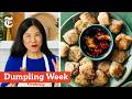 Thai Basil Chicken Dumplings With Rice Paper Wrappers | Genevieve Ko | Dumpling Week | NYT Cooking