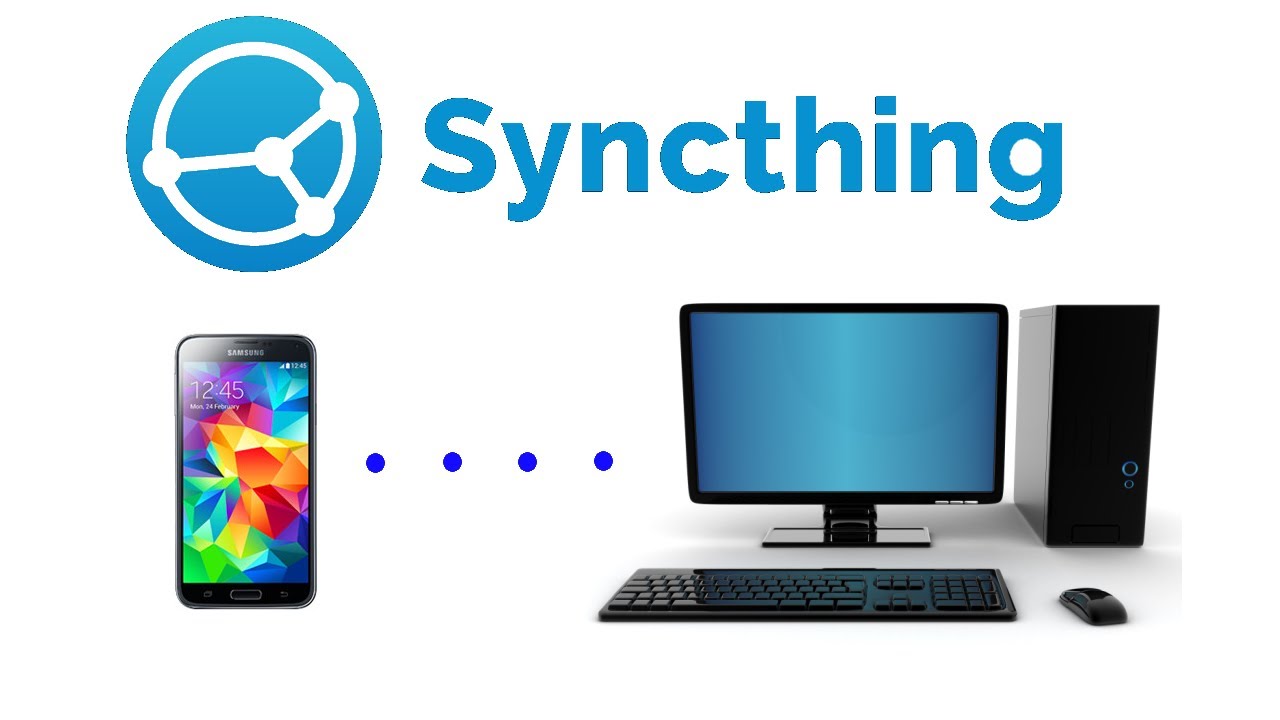 Syncthing - Synchronisation zwischen Smartphone und Computer - YouTube