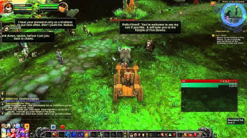 Pandaren Starting Area and Monk Leveling part 4 with Grixx