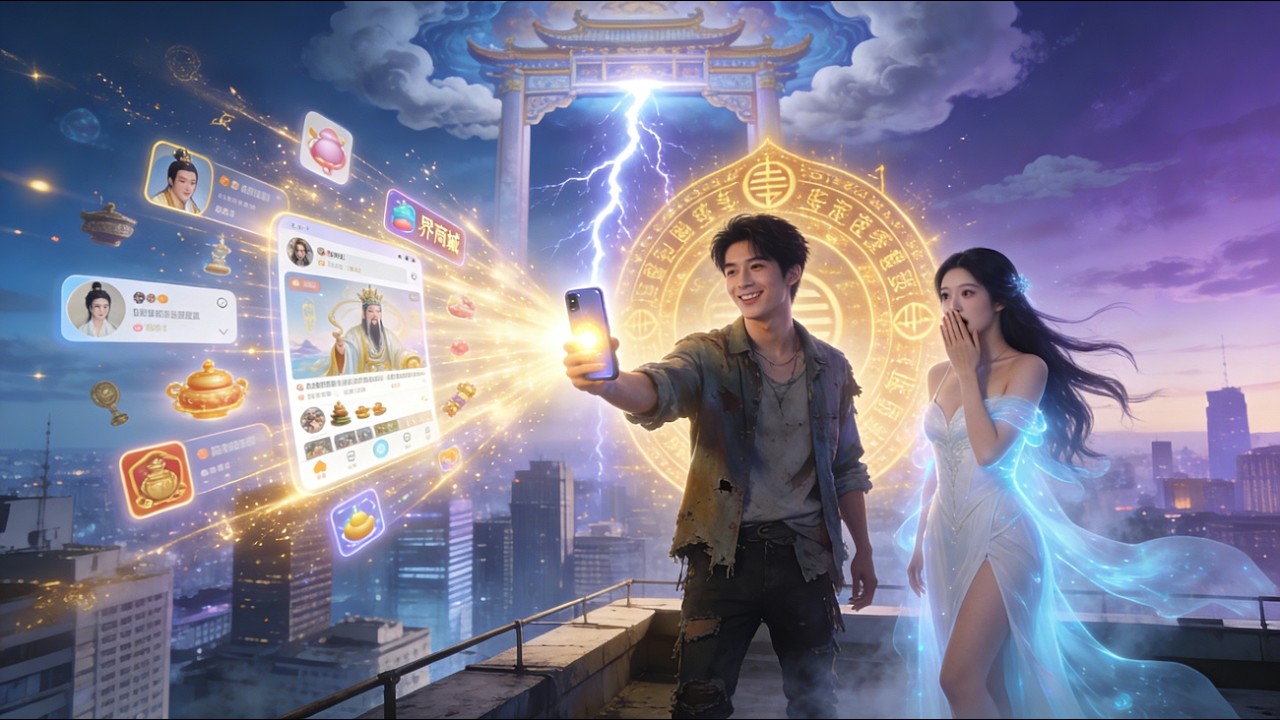 手機連通仙界：仙女下凡尋真愛