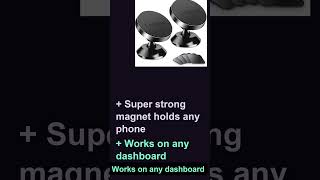 Dashboard Phone Mount Magnetic - Strong Grip Car Holder