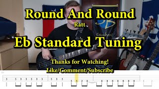Round And Round - Ratt (Bass Cover with Tabs)