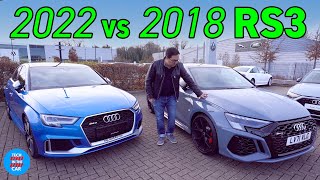 Why the 2022 Audi RS3 is BETTER than the 2018!