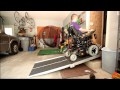 Ross, the incredible folding ramp, and the Permobil c500 power wheelchair