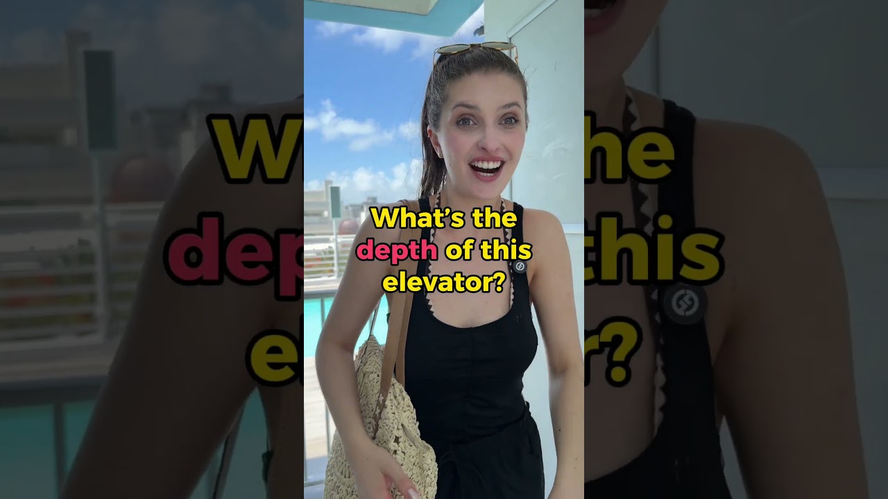 The pool 🆚 the elevator