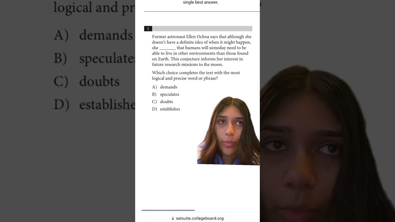 Digital SAT reading vs. Paper SAT reading section… easier or harder? #digitalsat2024 #satscore