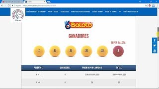 Ganar Lotería BALOTO Identificando Distribución de Números Ganadores y Posiciones Favorables screenshot 4