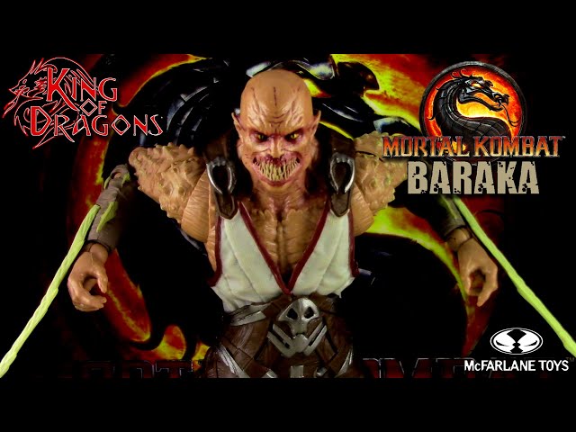 Baraka - Mortal Kombat - Mcfarlane - Sonho Geek