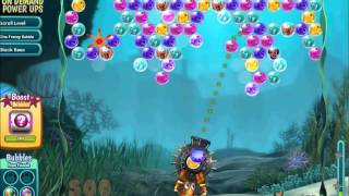 Bubble Safari Ocean Level 258 (18 starting bubbles)