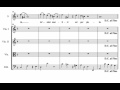 Lascia ch'io pianga (Rinaldo - G. F. Händel) Score Animation