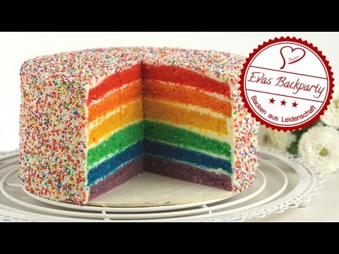 Video: So Backen Sie Einen Bunten Kuchen