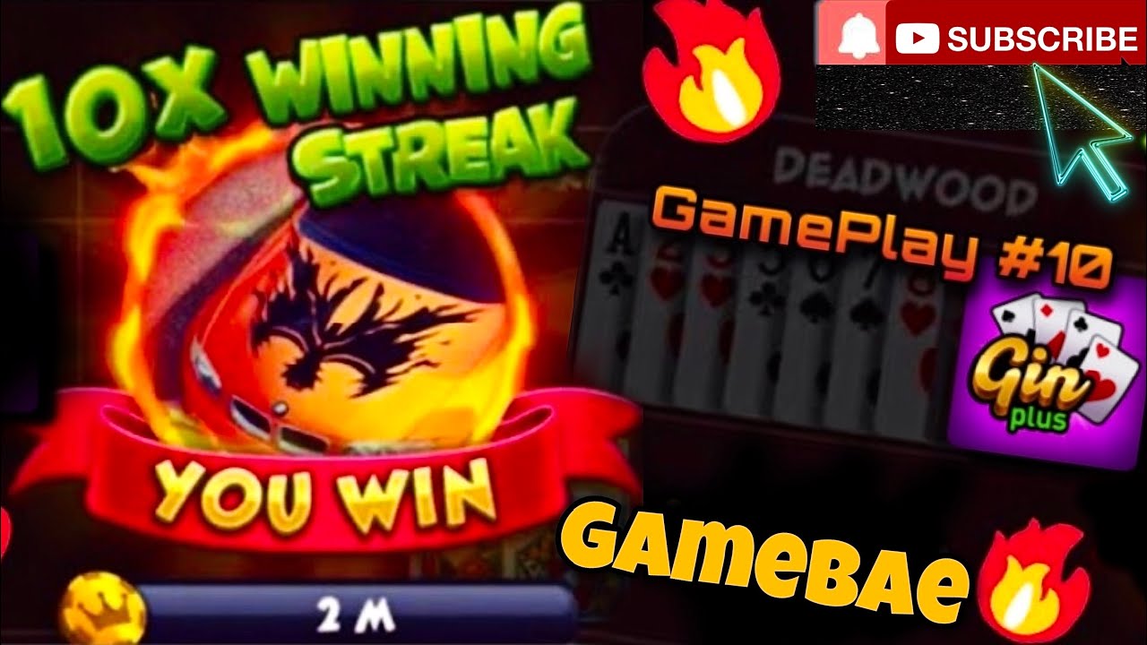 Unimaginable 10x Crazy Win Streak!! | Gin Rummy Plus | Million's Bet | Gameplay | Tip, & Hacks - YouTube