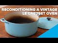 How i carefully reconditioned a 50 year old le creuset oven