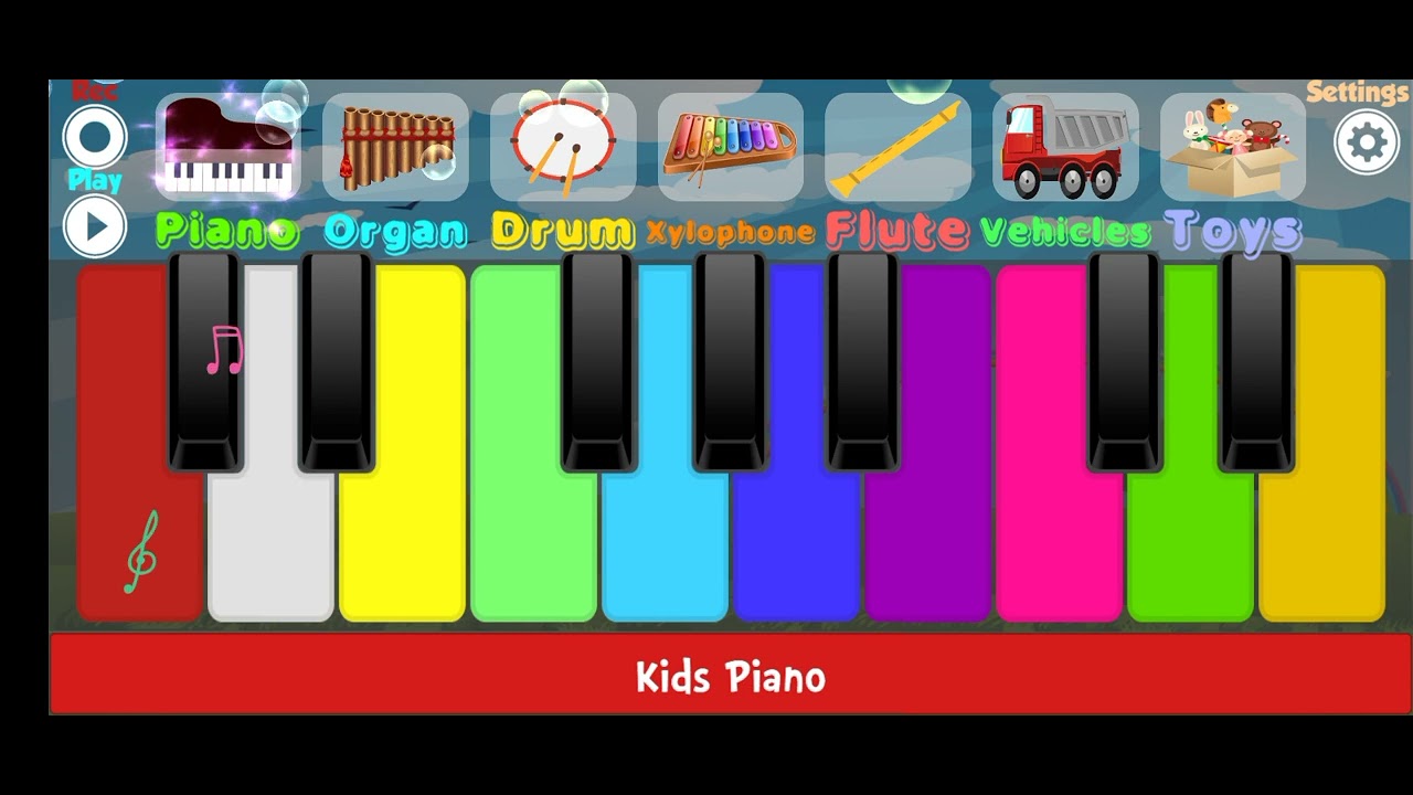 Music piano YouTube