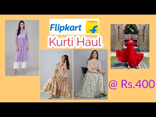 Daily/Office Wear Flipkart Kurta Haul Under ₹500👗Summer Special  Outfit👗Pathani Kurta/Cotton Kurti - YouTube