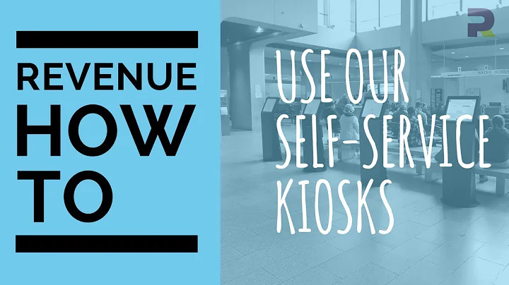 Using Revenue's self-service kiosks in Center City
