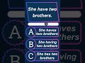 👉 Only 1% Get All 4 Correct 😳 #shortsbeta #spokenenglish #easyenglisheveryday