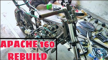 Apache 160 rebuild timelapse :  Part-1 Disassembly
