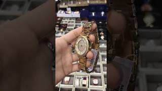 Michael Kors Catlin Mother of Pearl Dial Gold Tone SS Quartz Ladies Watch MK3332