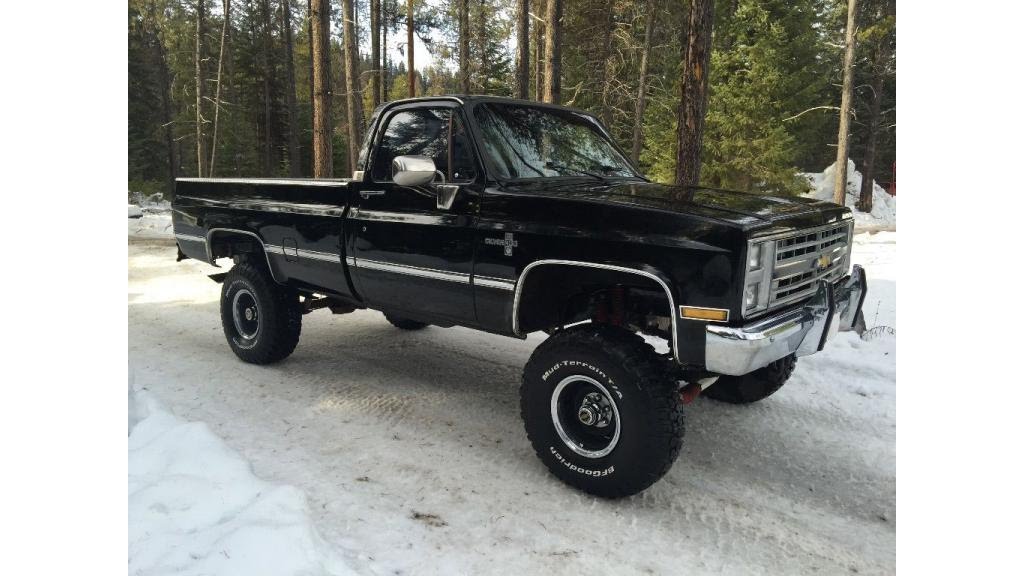 1987 chevy silverado black