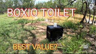 Boxio compact composting toilet - best value dunny of its type?