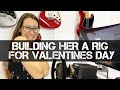 I built my wife a DIRECT DRIVE SIM RACING RIG for Valentines Day!