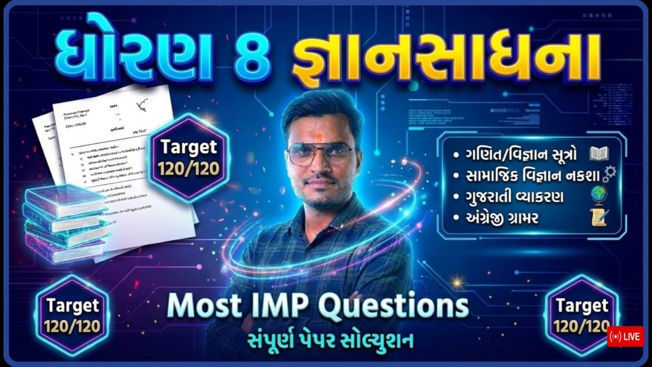 gyan sadhana scholarship 2026 | Most IMP MCQ | જ્ઞાન સાધના #scholarship  | gyan sadhana I GSSE