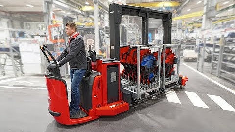 Concept for efficient production logistics - Linde Trolley Supply Truck - Linde Material Handling