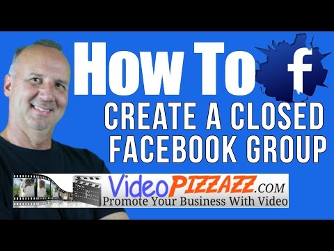 Video: How To Make A Closed Group