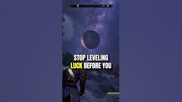 DONT Level Luck Before You Know This #gaming #elderscrolls #oblivion #esofam