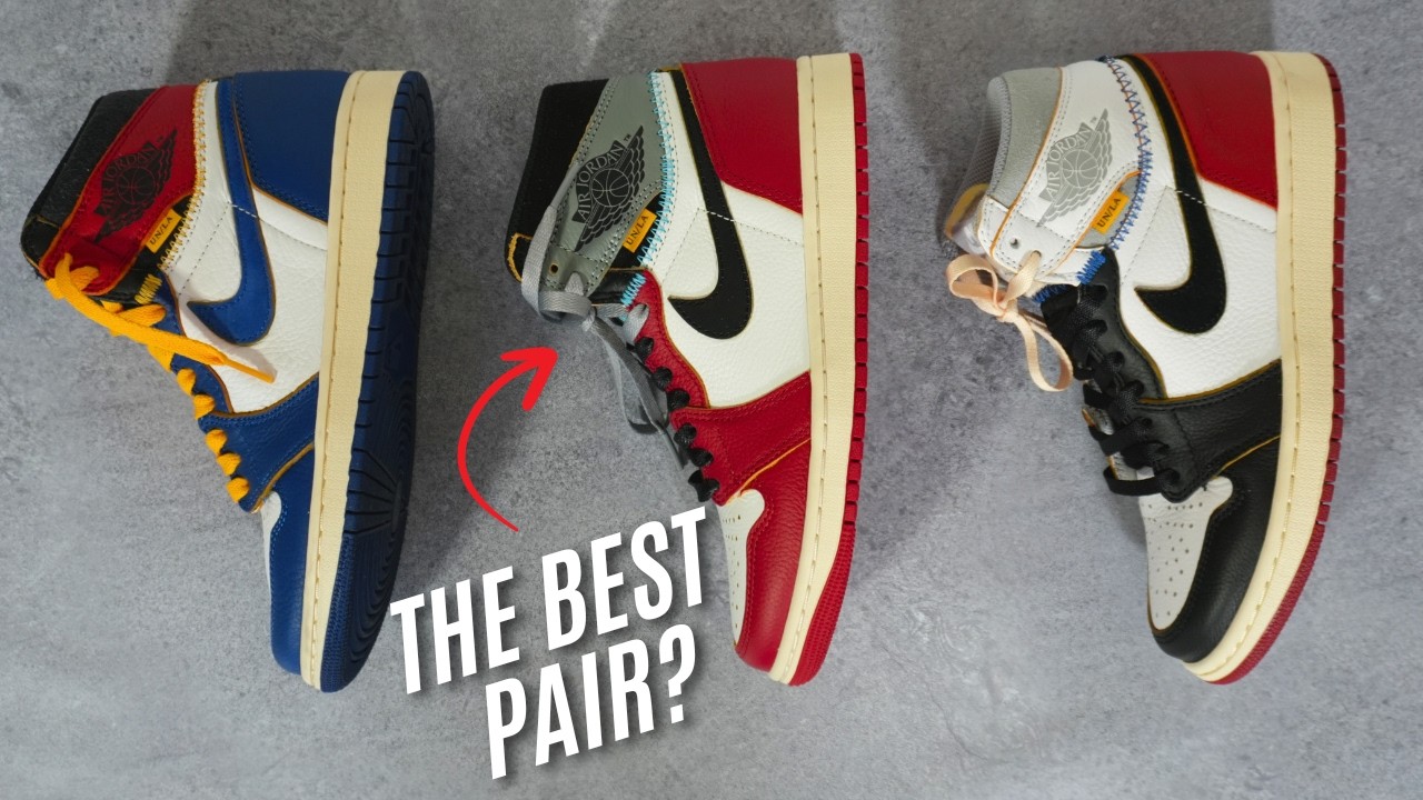 人気話題最新!Nike x Union Air Jordan 1 Retro High Black Toe The Best Union Jordan 1? Union LA x Air Jordan 1 Retro High