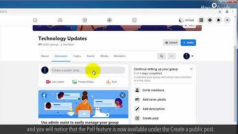 How to Create a Poll on Facebook