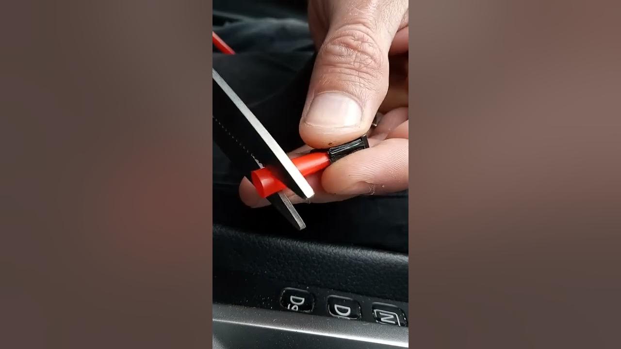 2016 Nissan Altima shift lock fix. Grab a plastic straw. - YouTube