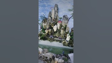 hon non Bộ hồ cá Koi tuyệt đẹp