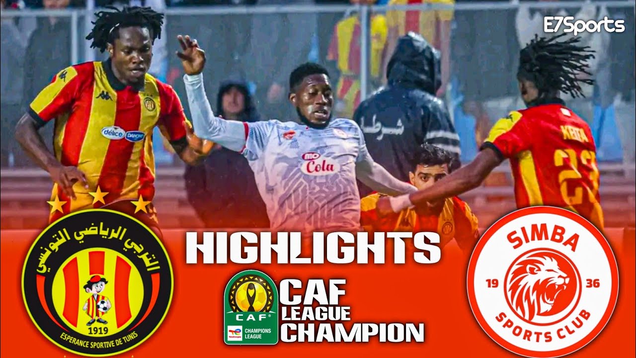 Espérance de Tunis Vs Simba SC  | 1-0 | ✨🔥 Goli & Highlights | Ligi ya Mabingwa 2025/26