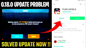 PUBG MOBILE Playstore Pubg Mobile Update New Version | Problem solved Two Easy Steps