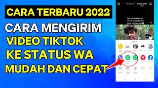 Cara Mengirim Video Tiktok Ke Status Whatsapp Mudah Dan Cepat Tanpa Harus Disimpan