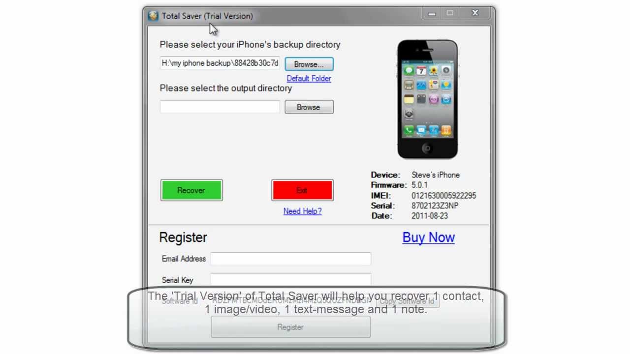 How to recover data from iPhone, iPad and iPod touch