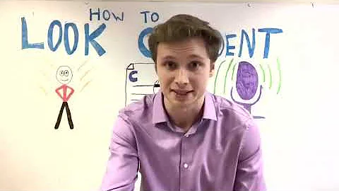 How to Look Confident when Presenting